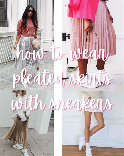 what shoes to wear with pleated skirt|wearing pleated skirt with sneakers.